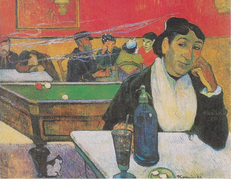 Paul Gauguin Cafe de Nuit  Arles oil painting image